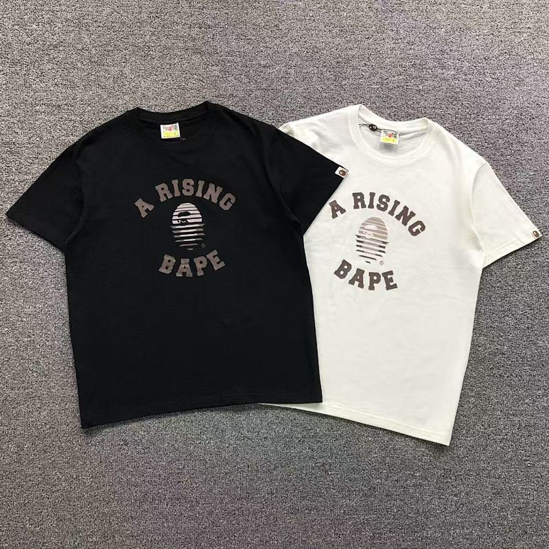 BAPE T-SHIRT 4107300998（im 170cm 60kg i wear size S in the phot）