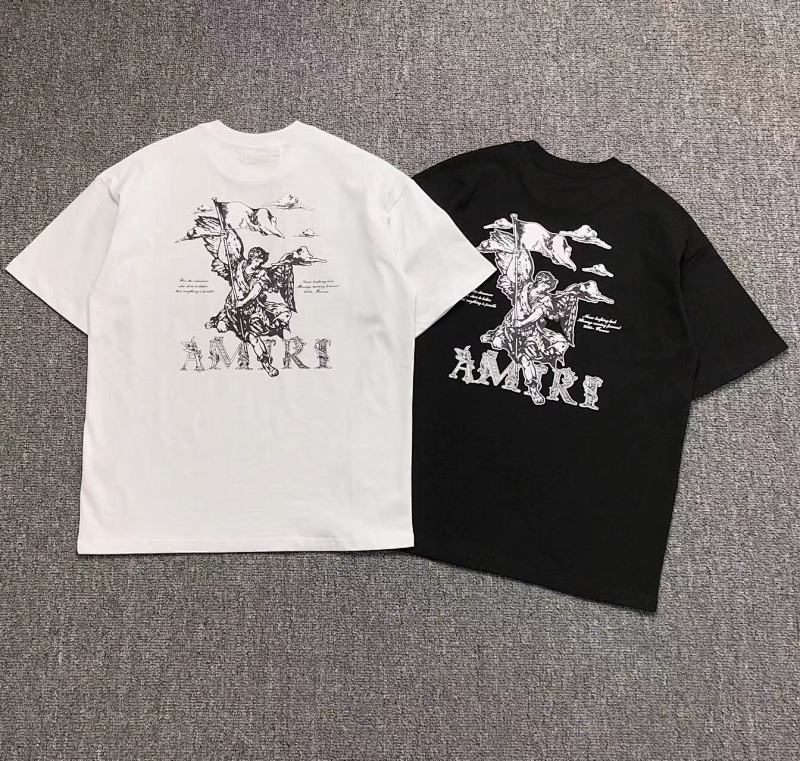 AMIRI T-SHIRT 312071721（im 170cm 57kg i wear size S in the phot）