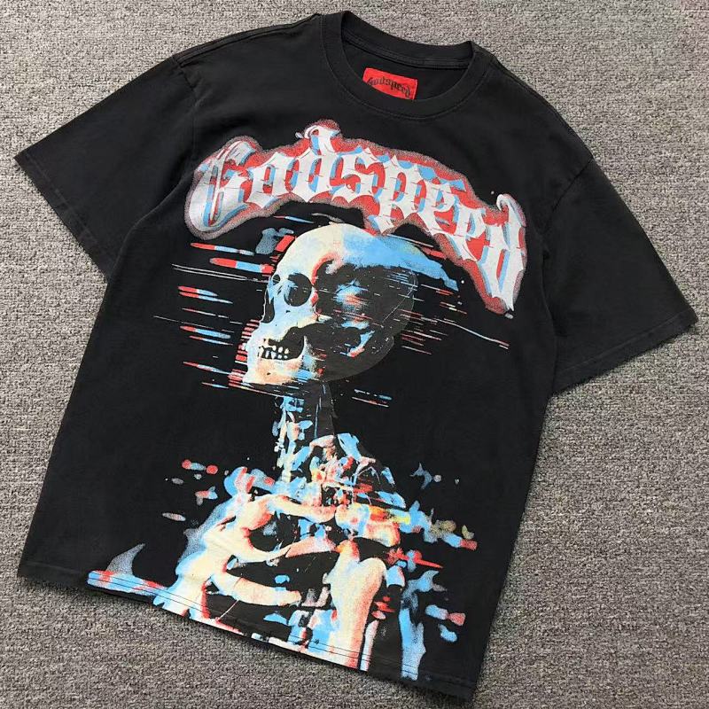 GODSPEED T-SHIRT 413120817（im 170cm 60kg i wear size S in the phot）