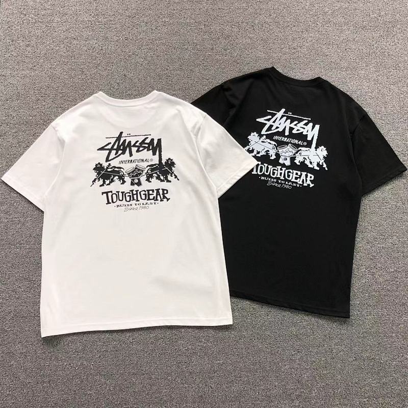STUSSY T-SHIRT 503122082（im 170cm 60kg i wear size M in the phot）