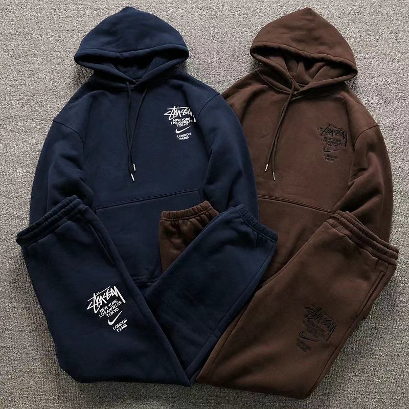 TOP TROUSERS NIKE STUSSY HOODIE TROUSERS 526150482