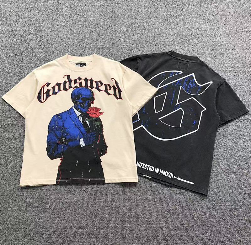 GODSPEED T-SHIRT 505170691（im 170cm 60kg i wear size S in the phot）