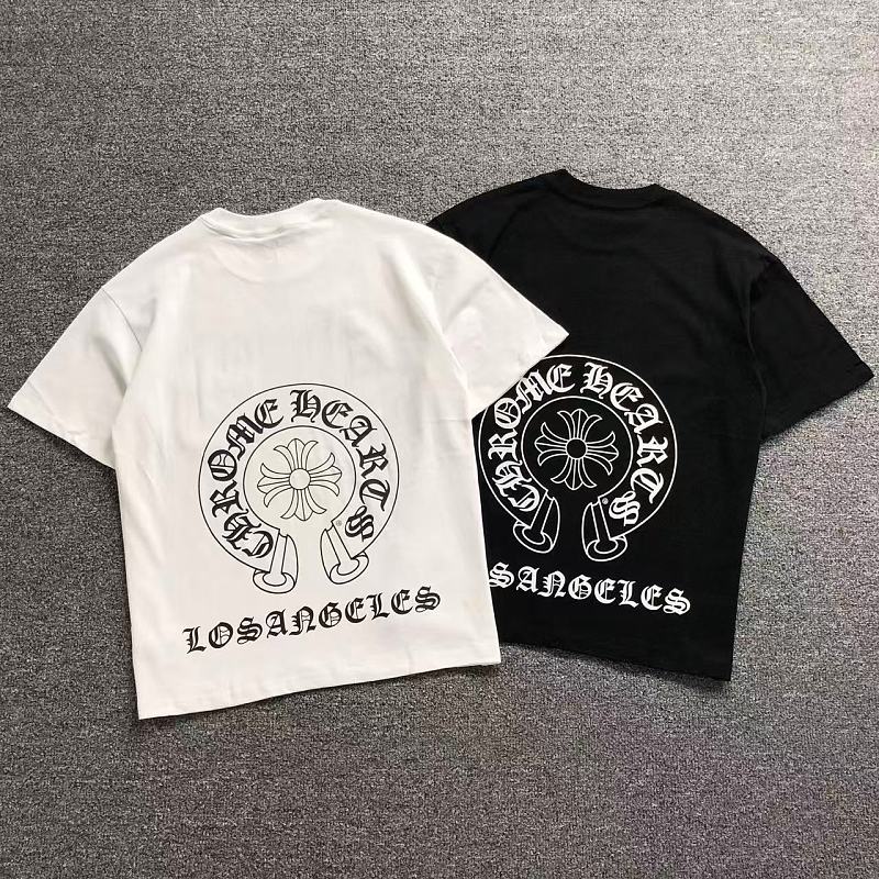 CHROME HEARTS T-SHIRT 42061219144（im 170cm 60kg i wear size M in the phot）