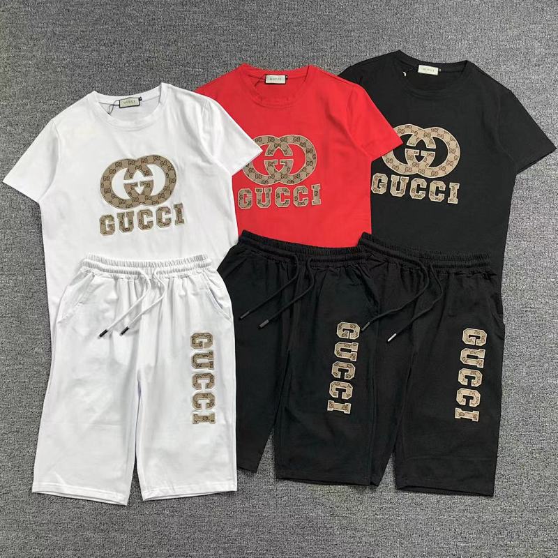 GUCCI T-SHIRT SHORTS 371736