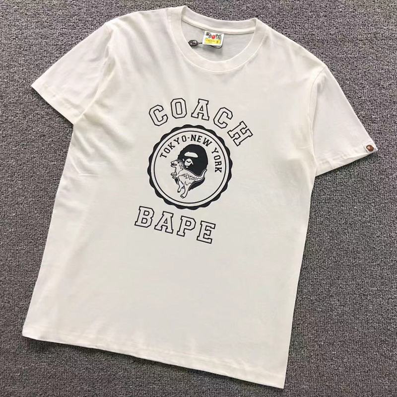 BAPE COACH T-SHIRT 3110150717（im 170cm 60kg i wear size S in the phot）