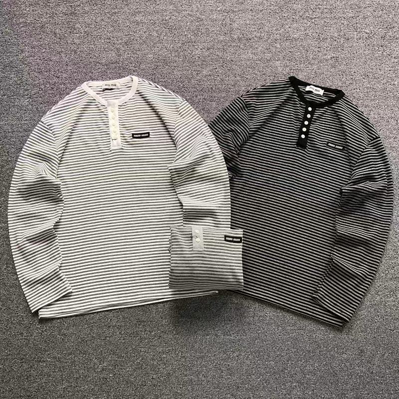 MIU MIU LONG SLEEVED 22032715001（im 170cm 65kg i wear size M in the phot）
