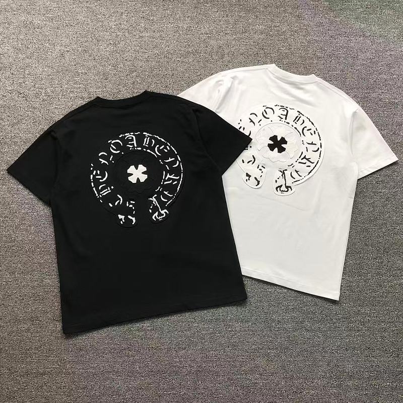 CHROME HEARTS T-SHIRT 125407137（im 170cm 60kg i wear size L in the phot）