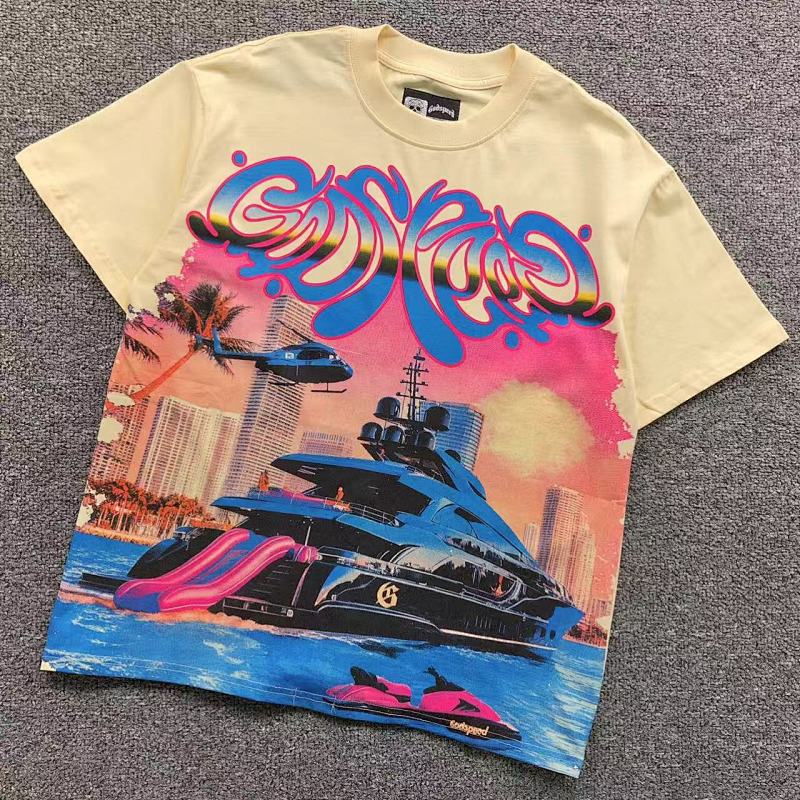 GODSPEED T-SHIRT 505090317（im 170cm 60kg i wear size S in the phot）