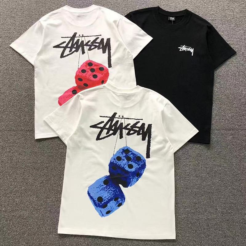 STUSSY T-SHIRT 3203250921（im 170cm 65kg i wear size S in the phot）
