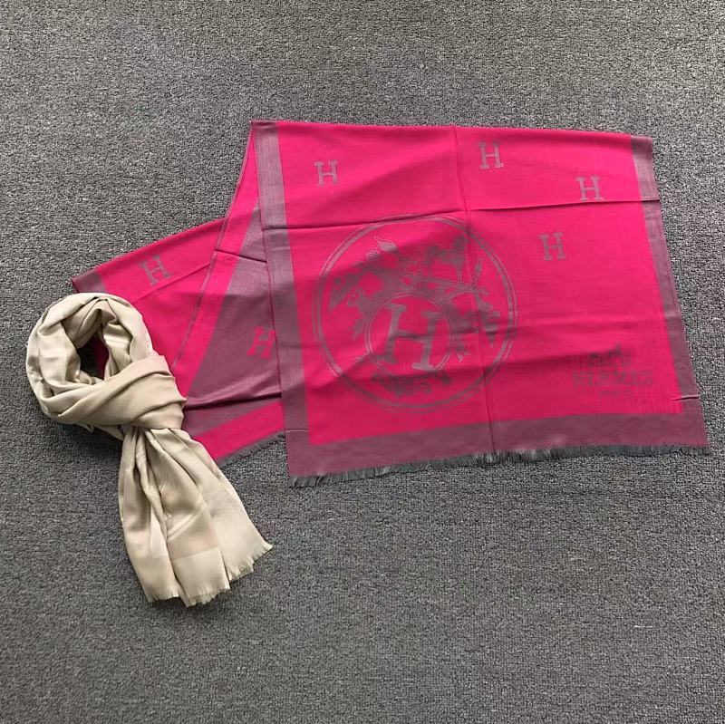 HERMES SCARF 561605102 (长180CM*宽85CM*)