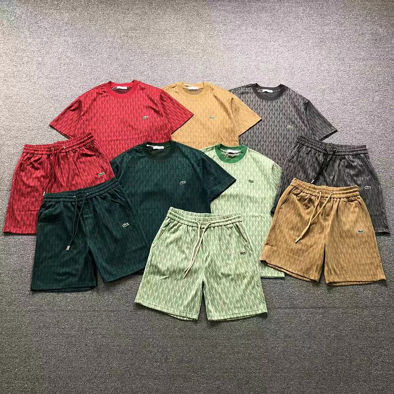 LACOSTE T-SHIRT SHORTS 3206101620（im 170cm 60kg i wear size L in the phot）