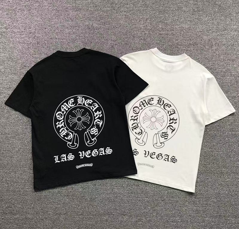 CHROME HEARTS T-SHIRT 4121506144（im 170cm 60kg i wear size M in the phot）