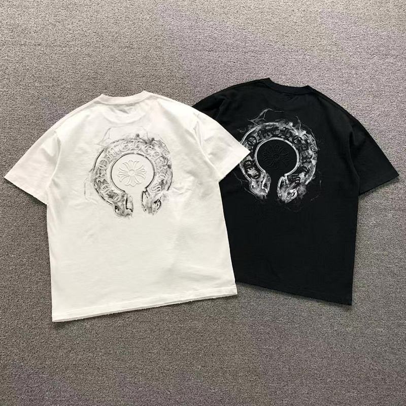 CHROME HEARTS T-SHIRT 3203203003（im 170cm 60kg i wear size M in the phot）