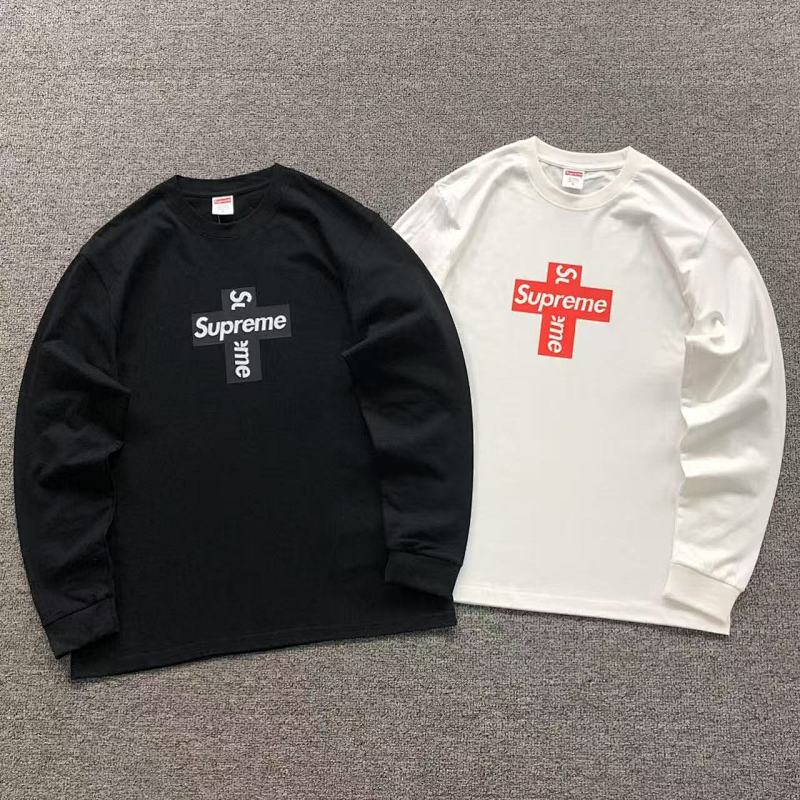 SUPREME LONG SLEEVED 581209123（im 170cm 60kg i wear size M in the phot）