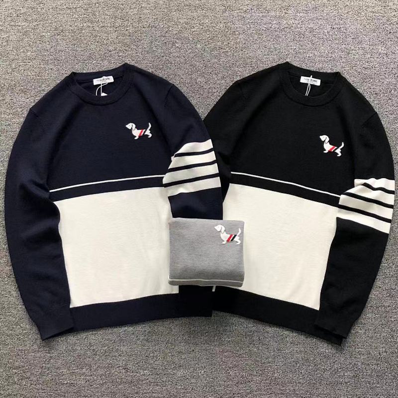 THOM BROWNE SWEATER 3109130220（im 170cm 60kg i wear size L in the phot）