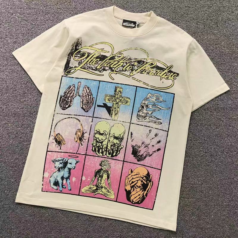 HELLSTAR T-SHIRT 3109203172（im 170cm 60kg i wear size M in the phot）