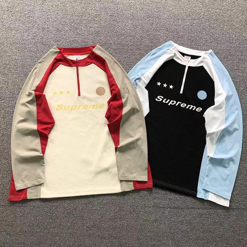 SUPREME LONG SLEEVED 32080501182（im 170cm 60kg i wear size L in the phot）