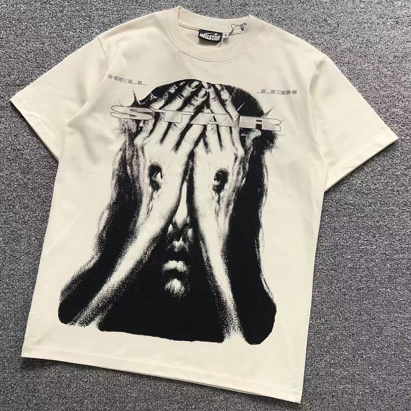 HELLSTAR T-SHIRT 3205123572（im 170cm 60kg i wear size M in the phot）