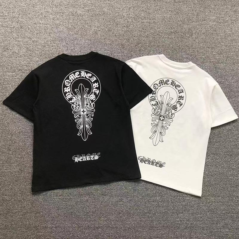 CHROME HEARTS T-SHIRT 42061243144（im 170cm 60kg i wear size M in the phot）