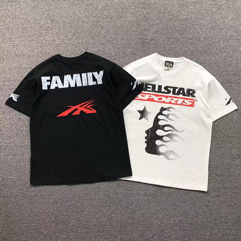 HELLSTAR T-SHIRT 505100889（im 170cm 60kg i wear size S in the phot）
