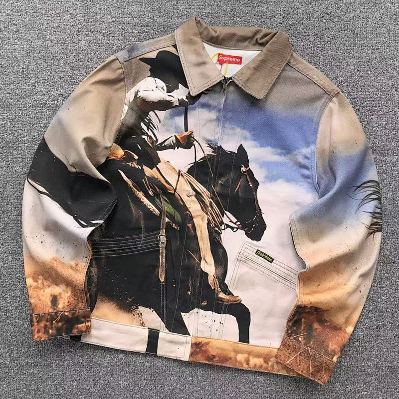 SUPREME JACKET 412295017（im 170cm 55kg i wear size M in the phot）