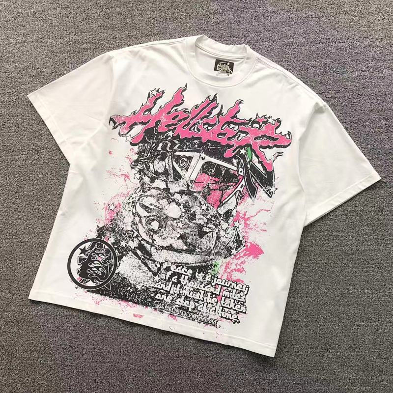 HELLSTAR T-SHIRT 1112151171（im 170cm 60kg i wear size XL in the phot）