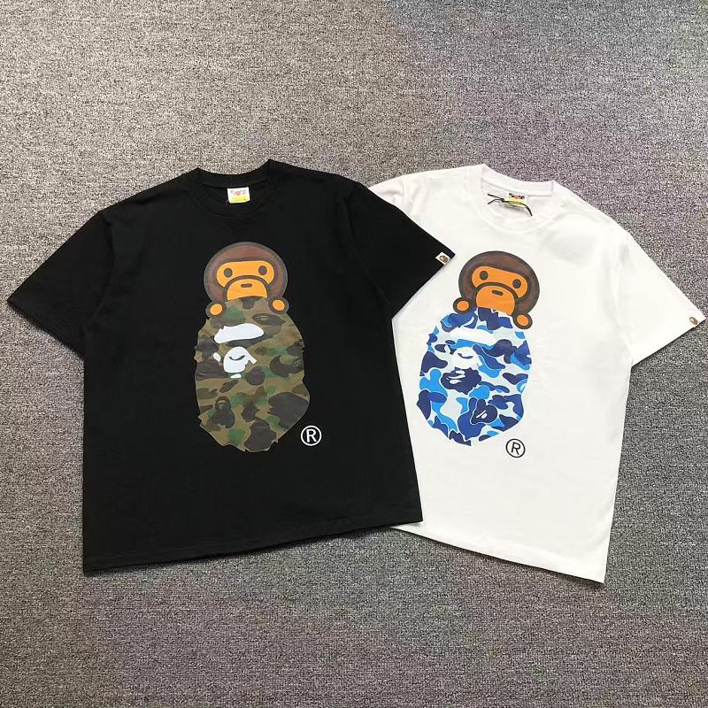 BAPE T-SHIRT 4206100498（im 170cm 60kg i wear size L in the phot）