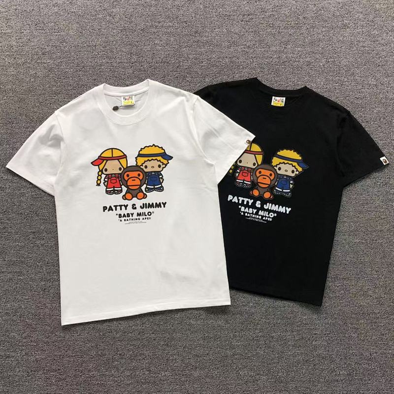 BAPE T-SHIRT 3105291317（im 170cm 60kg i wear size S in the phot）
