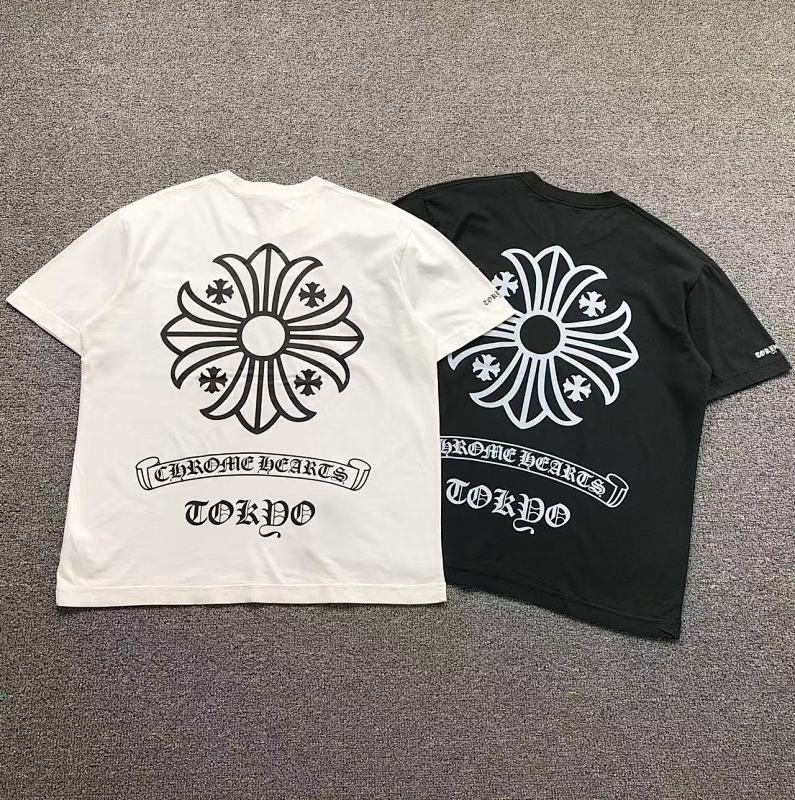 CHROME HEARTS T-SHIRT 214151302（im 170cm 60kg i wear size L in the phot）