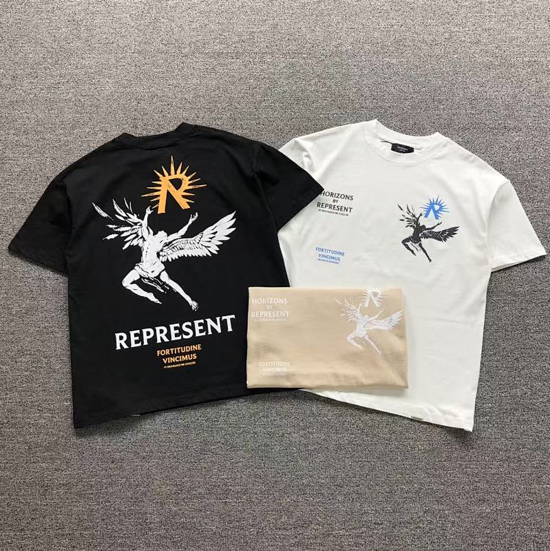 REPRESENT T-SHIRT 1104230968（im 170cm 60kg i wear size S in the phot）