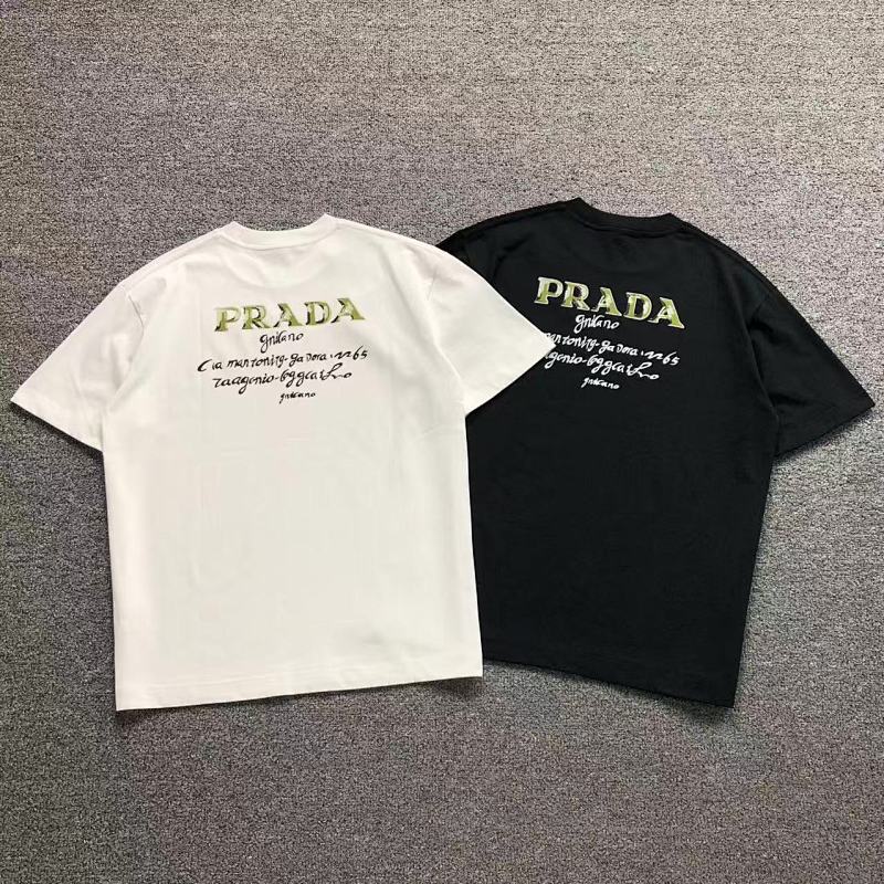 PRADA T-SHIRT 5232404147（im 170cm 60kg i wear size M in the phot）