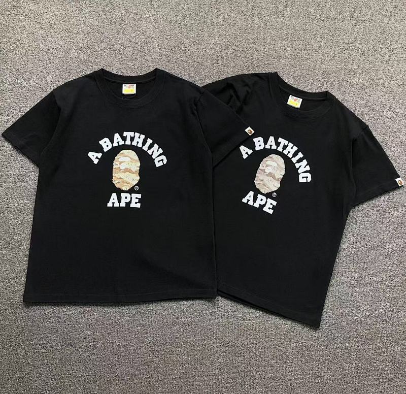 BAPE T-SHIRT 4104241598（im 170cm 60kg i wear size S in the phot）