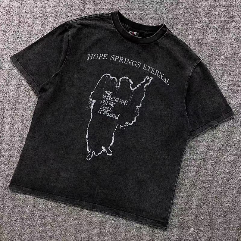 SAINT MICHAEL T-SHIRT 1104293417（im 170cm 60kg i wear size S in the phot）