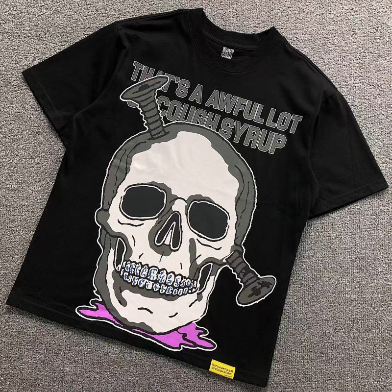 COUGH SYRUP T-SHIRT 58180378（im 170cm 60kg i wear size M in the phot）