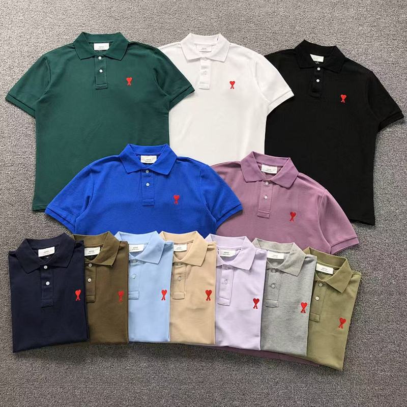 AMI POLO 4105140377（im 170cm 60kg i wear size S in the phot）