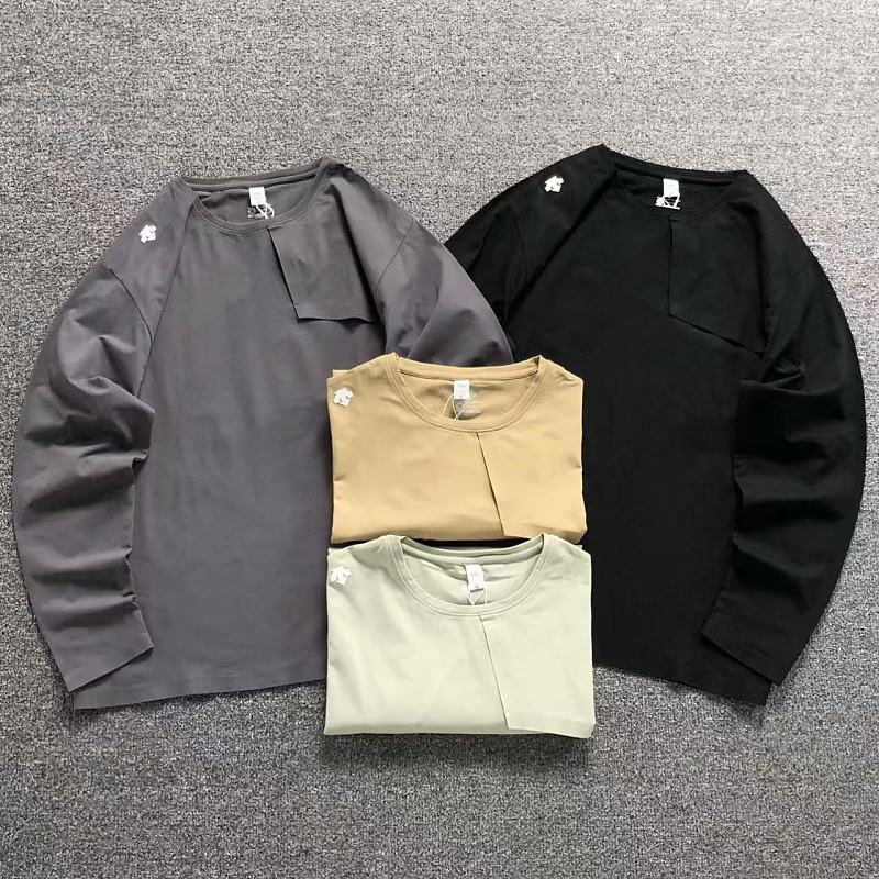 DESCENTE LONG SLEEVED 2208070801（im 170cm 60kg i wear size 3XL in the phot）