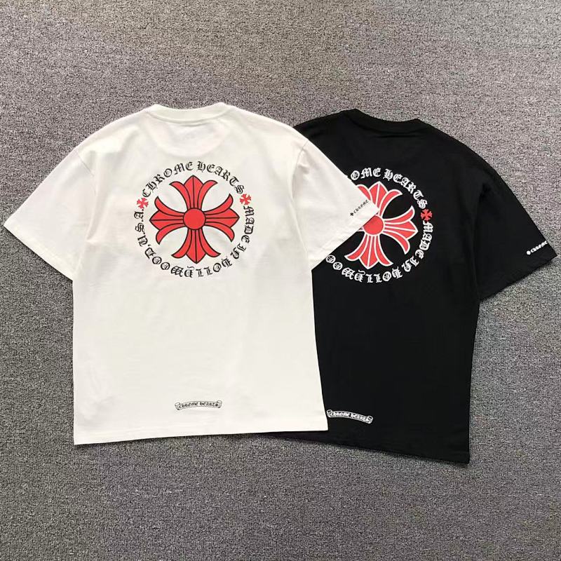 CHROME HEARTS T-SHIRT 42011519144（im 170cm 60kg i wear size M in the phot）
