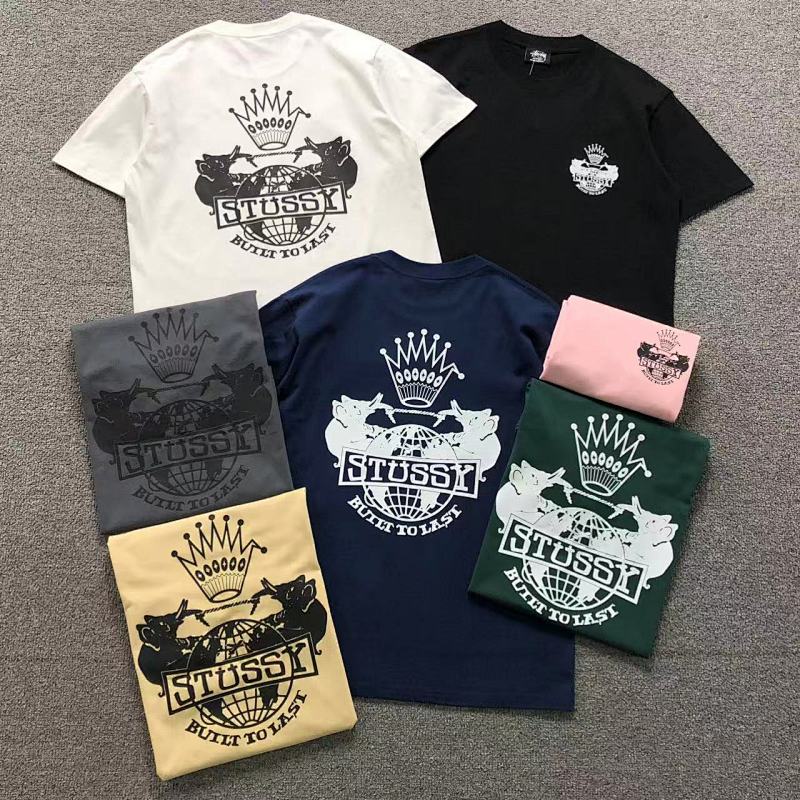 STUSSY T-SHIRT 1112160502（im 170cm 60kg i wear size M in the phot）