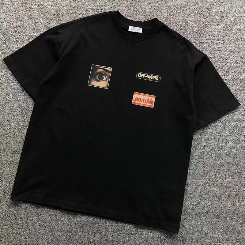OFF-WHITE T-SHIRT 4123023165（im 170cm 60kg i wear size XS in the phot）