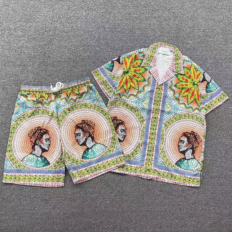 TOP SHORTS CASABLANCA SHIRT SHORTS 213033939