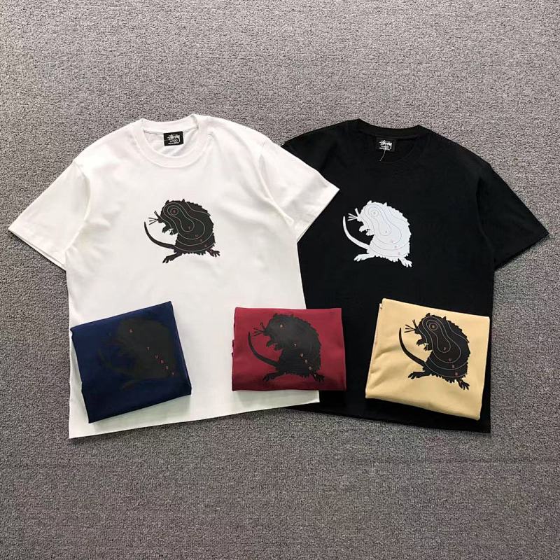 STUSSY T-SHIRT 412051502（im 170cm 60kg i wear size M in the phot）