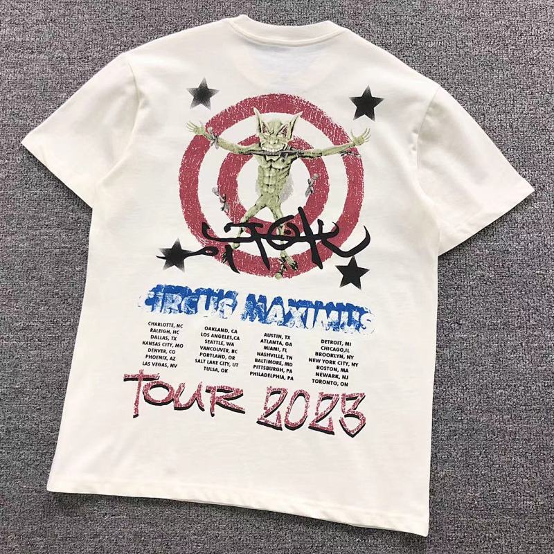 TRAVIS SCOTT T-SHIRT 411134646（im 170cm 57kg i wear size S in the phot）