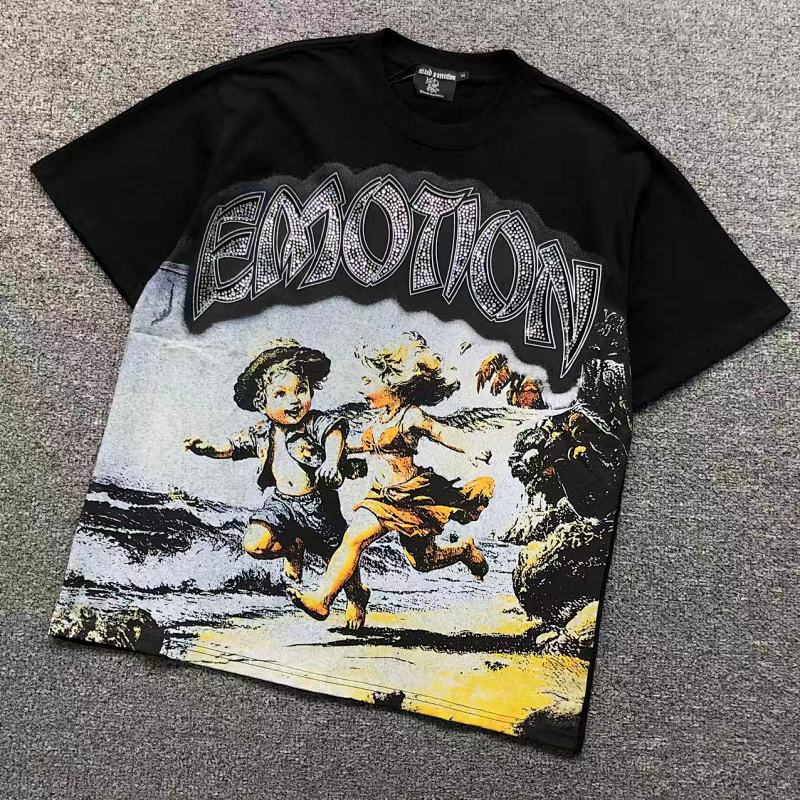 MIXED EMOTION T-SHIRT 3112063917（im 170cm 60kg i wear size S in the phot）