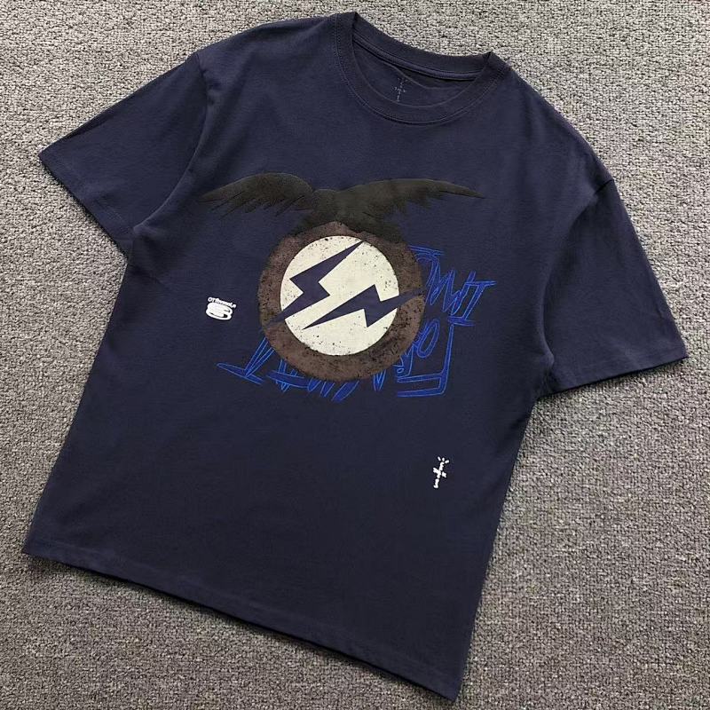 TRAVIS SCOTT T-SHIRT 505213391（im 170cm 60kg i wear size S in the phot）