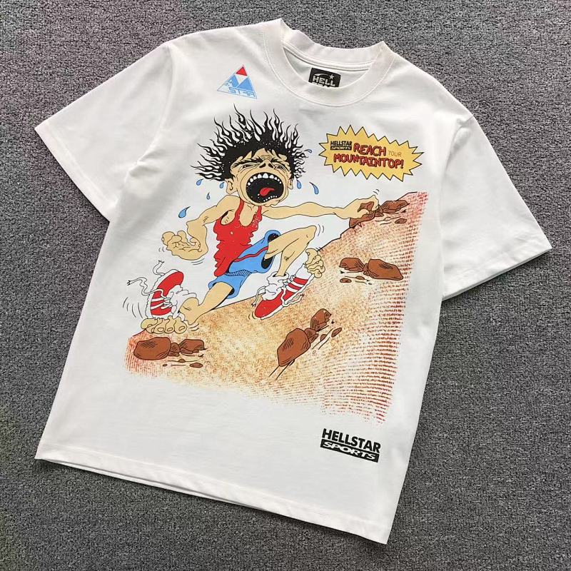 HELLSTAR T-SHIRT 12170371（im 170cm 60kg i wear size M in the phot）