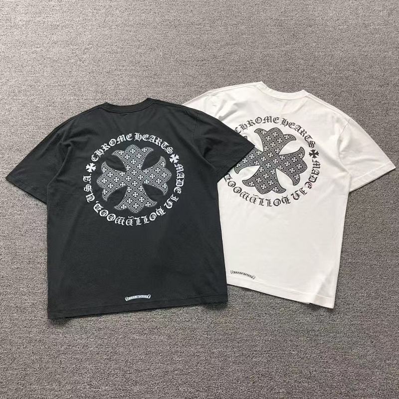CHROME HEARTS T-SHIRT 1104121702（im 170cm 60kg i wear size L in the phot）