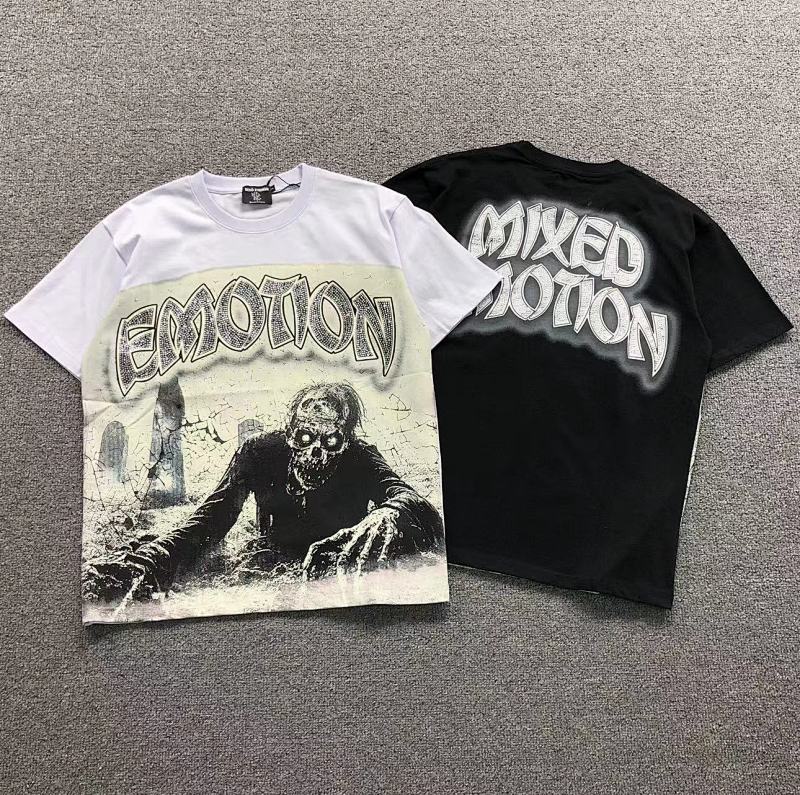 MIXED EMOTION T-SHIRT 5211019168（im 170cm 60kg i wear size S in the phot）