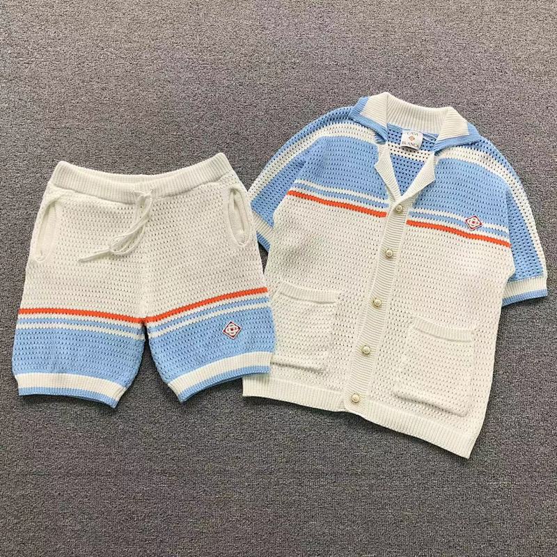 CASABLANCA SWEATER SHORTS 571511127（im 170cm 60kg i wear size L in the phot)