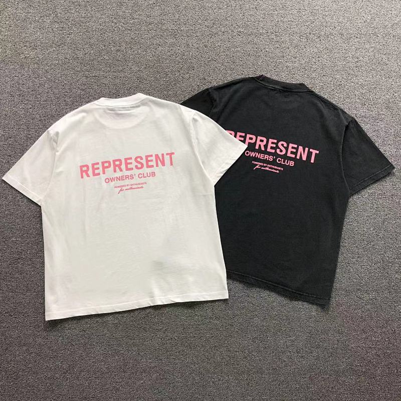 REPRESENT T-SHIRT 22040650125（im 170cm 60kg i wear size M in the phot）