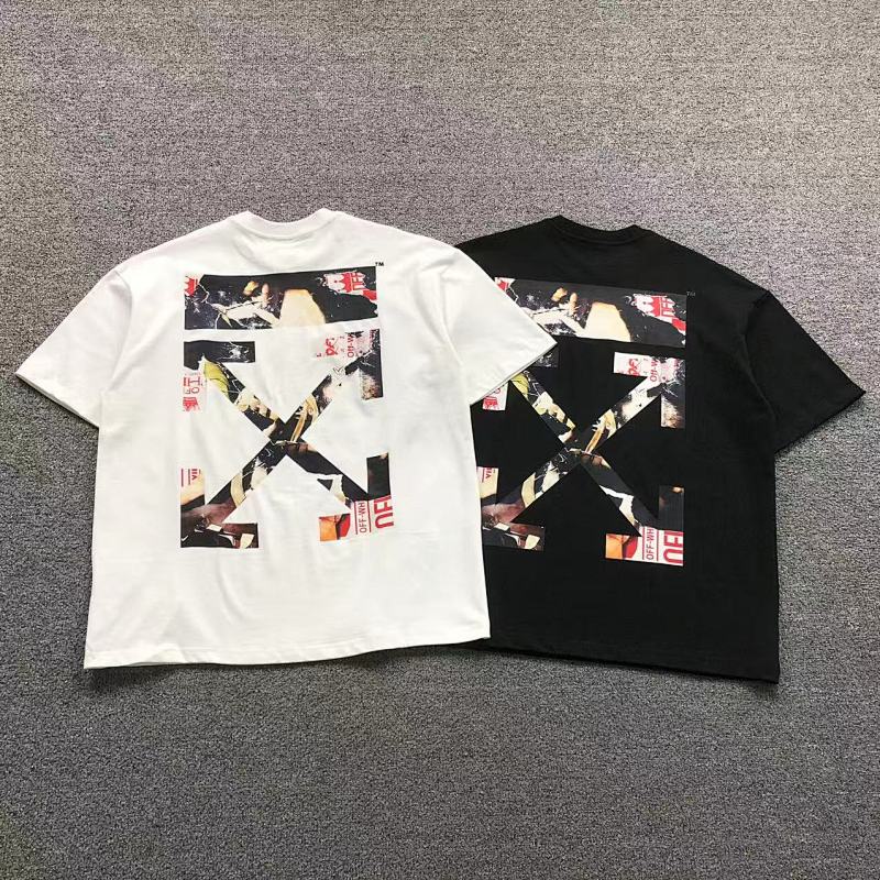 OFF-WHITE T-SHIRT 4123044165（im 170cm 60kg i wear size S in the phot）